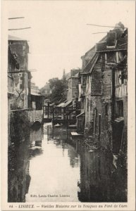 CPA LISIEUX Vieille Maisons sur la Touques au Pont de Caen (1229760)