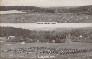 Physical Culture Display Aldershot Tattoo Military Old Postcard