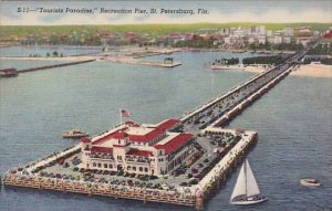 Florida Saint Petersburg Tourists Paradise Recreation Pier