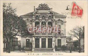 Postcard The Old Angouleme Theater