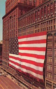 Woodward Avenue Us Largest Flag In The World Detroit MI 