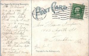 PITTSBURGH, PA Pennsylvania   ZOO in HIGHLAND PARK   1910   Postcard 