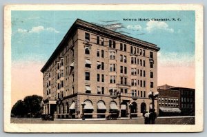 1915  Selwyn Hotel  Charlotte  North Carolina   Postcard