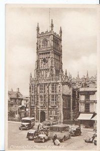 Gloucestershire Postcard - Cirencester Church from South East   ZZ2978