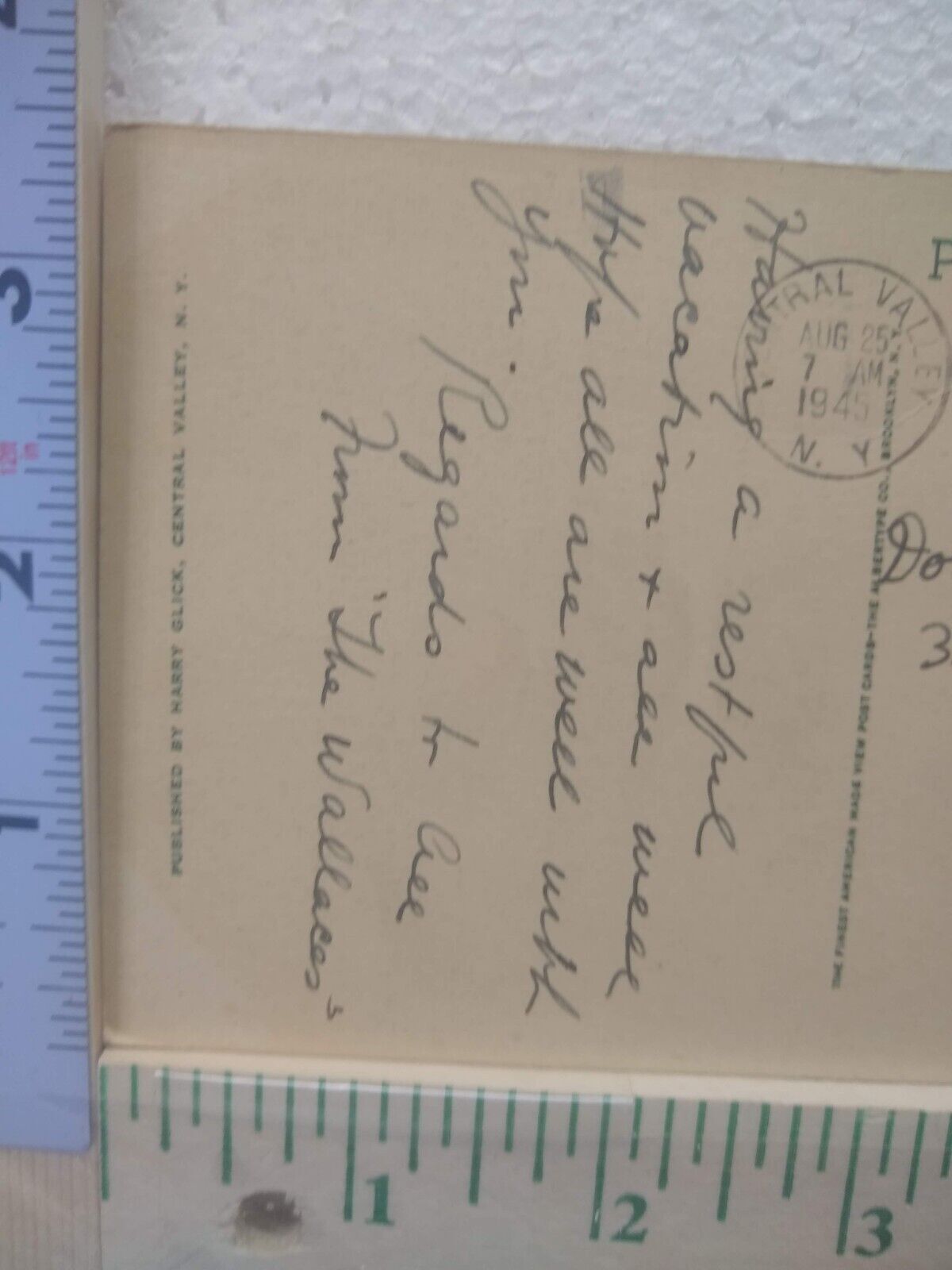 Postcard The Harriman Estate, Central Valley, New Hampshire United