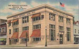 Postcard The Berwick National Bank Berwick PA