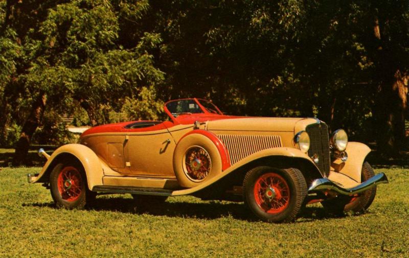 1933 Auburn V-12 Boattail Speedster