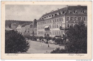 Hotel Klinger, MARIENBAD, Czech Republic, PU-1932