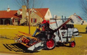 Independence Missouri Gleaner Baldwin Harvester Farming Machine Postcard AA69237