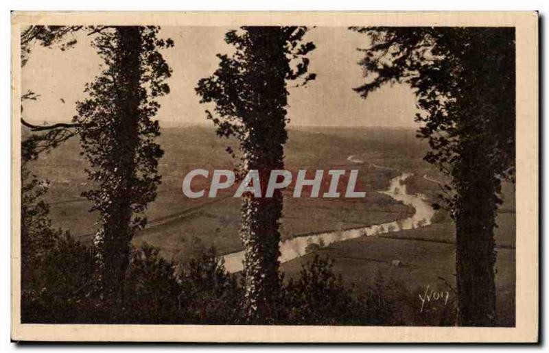 Old Postcard Valley of & # 39orne view of the Chapel of Good News Caumont nea...