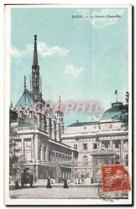 Paris - 1 - The Holy Chapel - Old Postcard