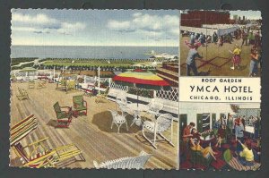 Ca 1936 PPC* YMCA Hotel Chicago IL Mint