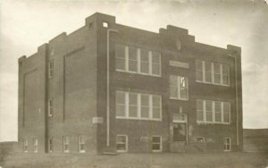 c1910 RPPC Postcard; High School, Stapleton NE Logan County Unposted