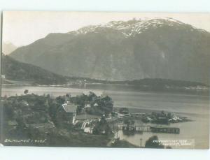 old rppc NICE VIEW Balholmen - Sogn Og Fjordane Norway i3438