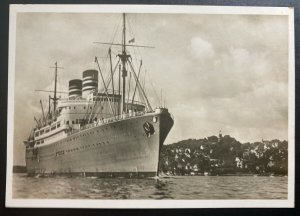 Mint Germany Real Picture Postcard Hamburg Steamer Ship Pretoria