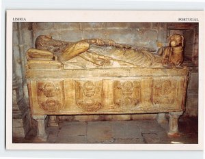 Postcard Tomb Of Lopo Fernandes Pacheco, Lisbon, Portugal