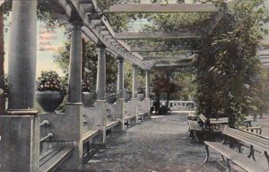 Illinois Peoria Pompeian Garden Bradley Park 1911