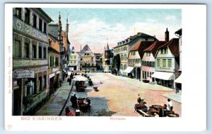 BAD KISSINGEN Marktplatz Bavaria GERMANY UDB Postcard