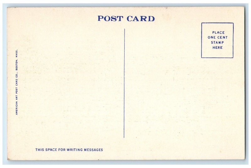 c1910's Harrington Memorial Hospital Southbridge Massachusetts MA Postcard