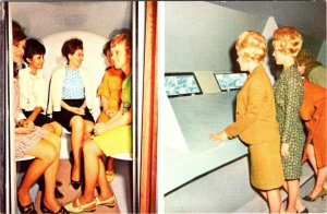 St Louis, MO Missouri  GATEWAY ARCH Women~Transporter~Platform ca1950's Postcard