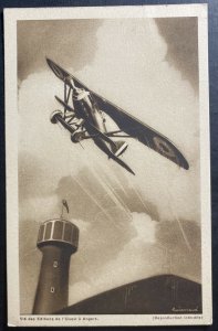 Mint France Picture Postcard PPC Haunting Airplane Nieuport