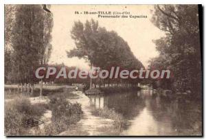 Postcard Old Is Sur Tille Promenade des Capuchins