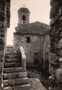 Vintage Postcard Gourdon L'Eglise Gothic Cathedral Parish Church Gourdon, France