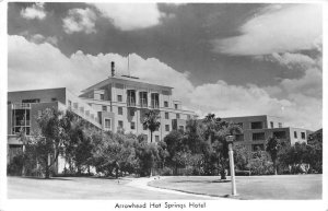 California Arrowhead Hot Springs Hotel Exterior View Real Photo PC AA64613