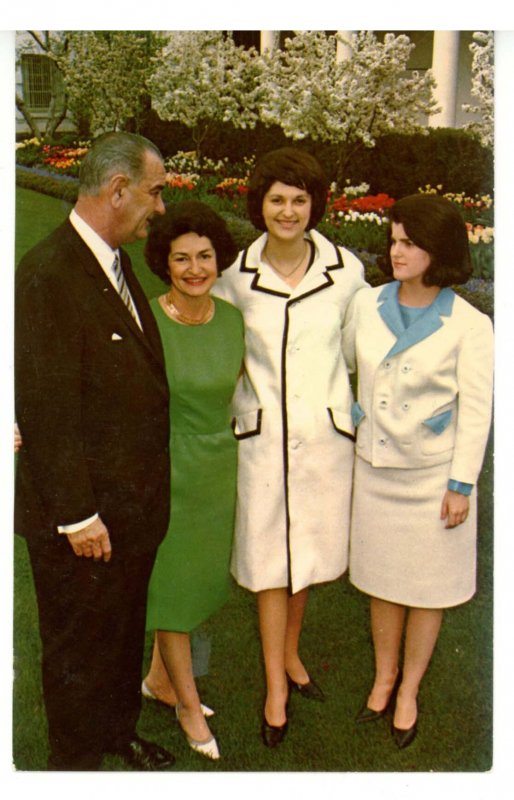 U. S. President - Lyndon B. Johnson With Family