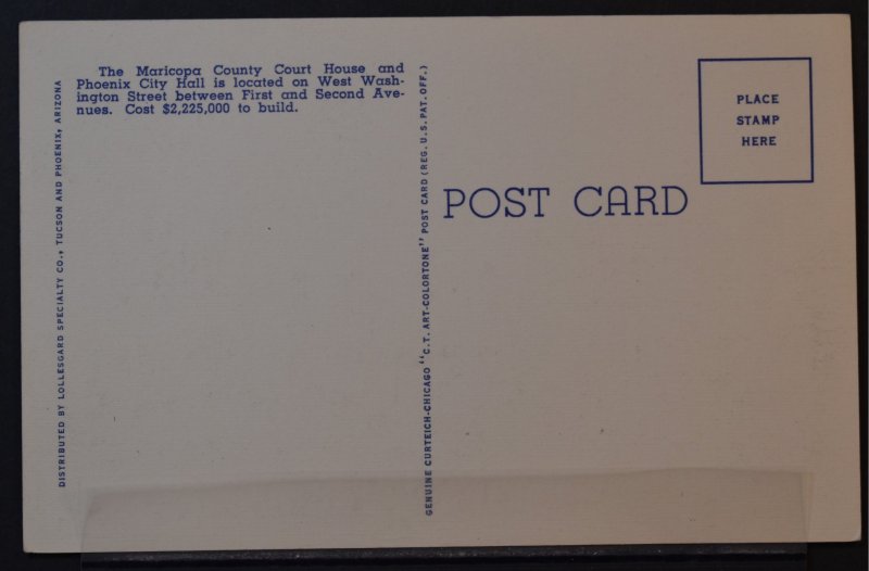 Phoenix, AZ - Maricopa County Court House