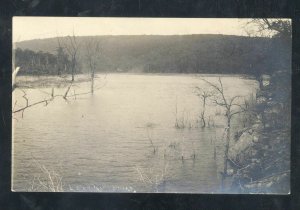 RPPC IRONTON MISSOURI LAKE KILLKARNEY CYKO MO. VINTAGE REAL PHOTO POSTCARD