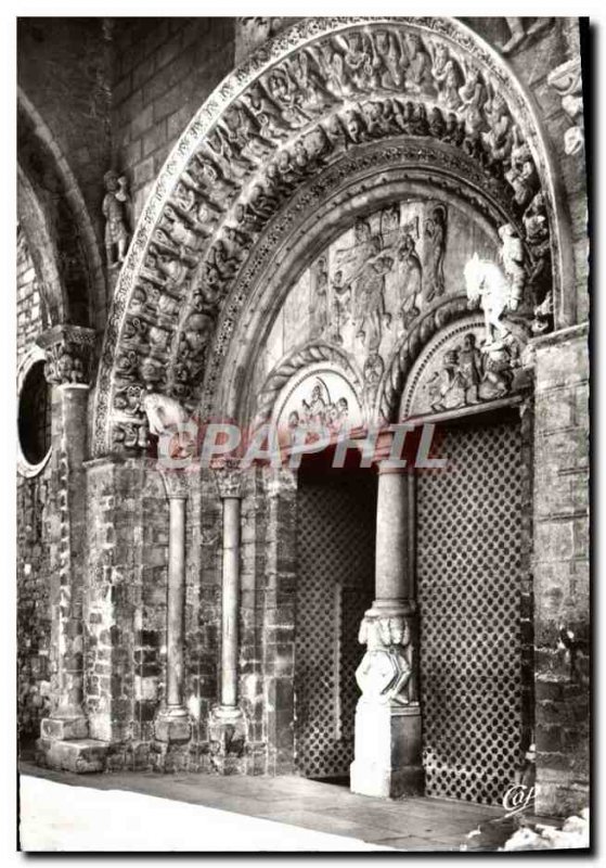 Postcard Modern Oloron Sainte Marie Portal