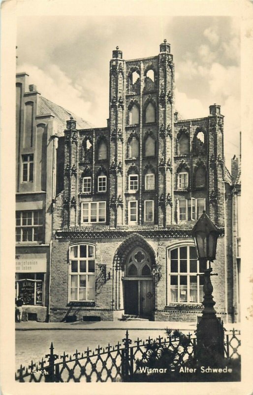 Wismar Alter Schwede Germany postcard