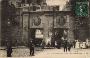 CPA Saint Malo Porte Saint Vincent (1235287) 