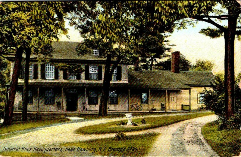 General Knox Headquarters Near Newburg New York Divided Back Vintage Postcard