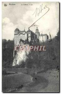 Old Postcard Modave Chateau