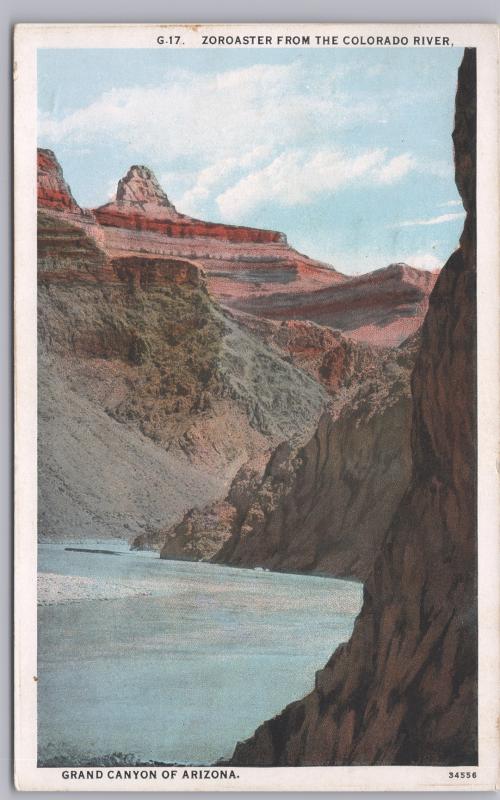 Grand Canyon, Ariz., Zoroaster from the Colorado River - 1928