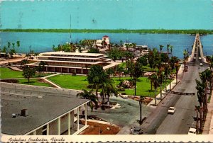 Florida Bradenton Memorial Bridge Auditorium and Chamber Of Commerce 1976