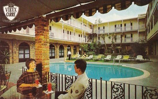 Vieux Carre Motor Lodge With Pool In The French Quarter New Orleans Louisiana