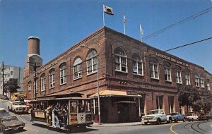 The Cable Car Barn and Powerhouse located at Mason & Washington Streets San F...