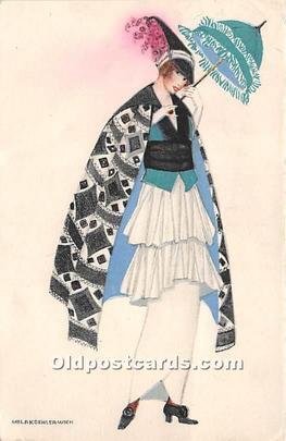 Artist Signed Mela Koehler Post Card Artist Signed Mela Koehler Postal use un...