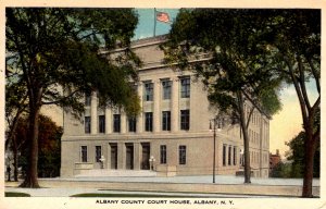 Albany, New York - The Albany County Court House - in 1917