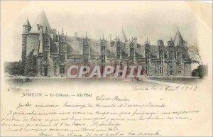 Old Postcard Josselin Ch�teau (1900 card)