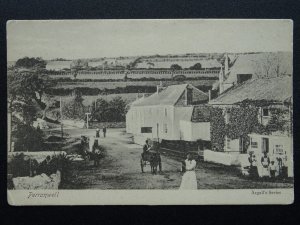 Cornwall PERRANWELL STATION Greenwith Hill c1906 Postcard by Argall's Series