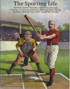 Advertising Postcard - Sports, Baseball, The Sporting Life Ref.RR17622