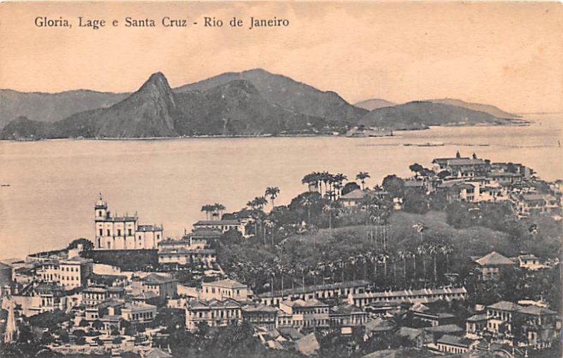 Gloria, Lage e Santa Cruz Rio De Janeiro Brazil, Brasil Unused 