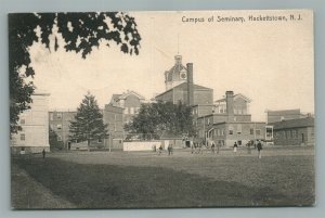 HACKETTSTOWN NJ CAMPUS OF SEMINARY ANTIQUE POSTCARD