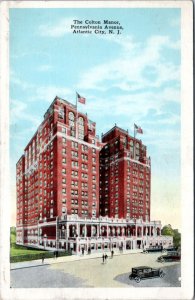 Postcard NJ Atlantic City - The Colton Manor  hotel