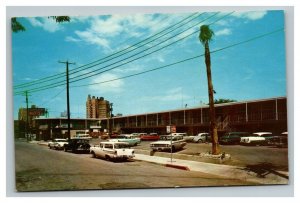 Vintage 1960's Advertising Postcard Downtowner Motel San Antonio Texas