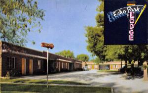 Vernal Utah 1950-60s Postcard Echo Park Lodge